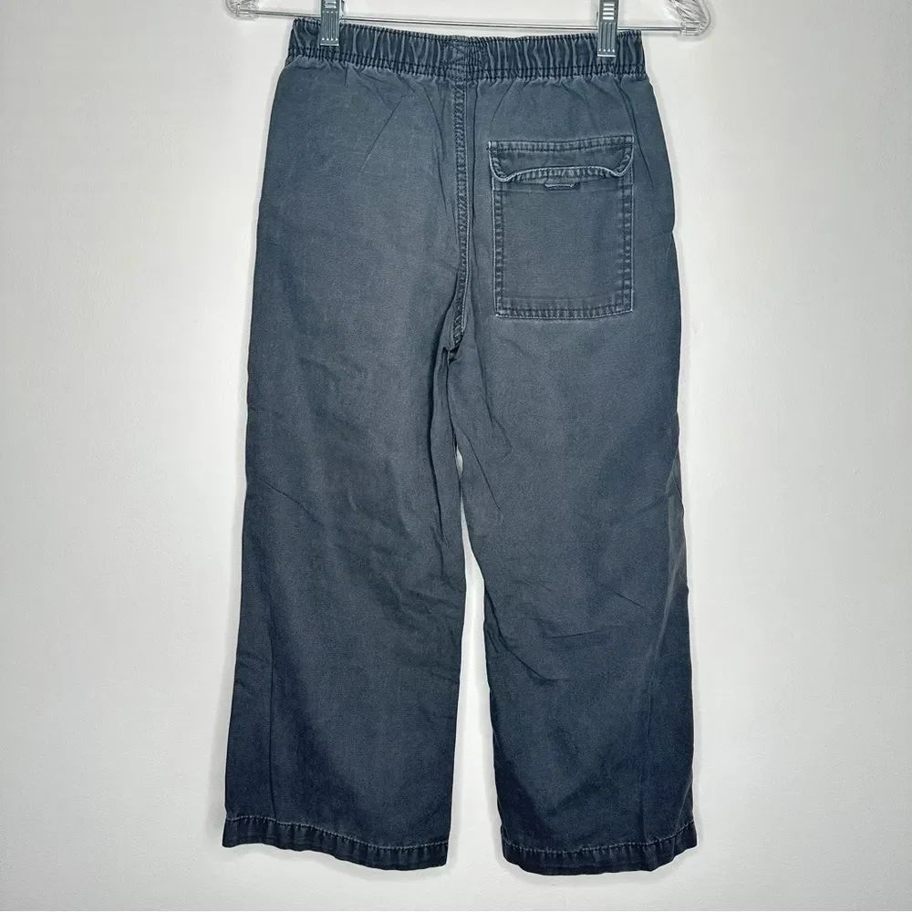 OshKosh B'gosh Boys Kids Gray 100%‎ cotton drawstring Pants